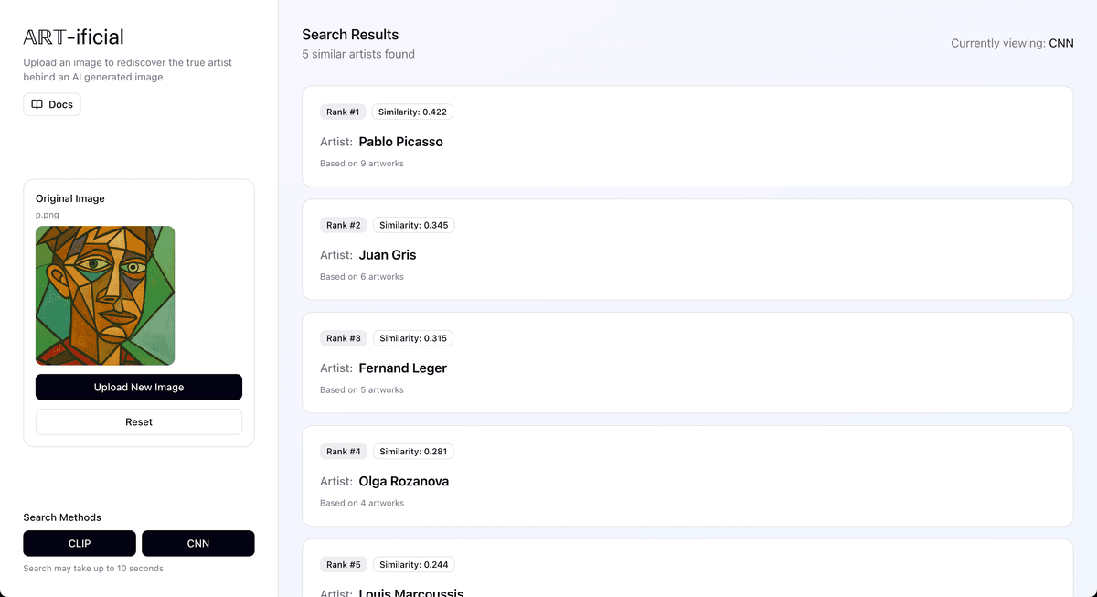 ART-ificial screenshot